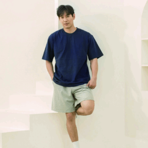 260G 32支雙紗純棉短袖圓領T恤