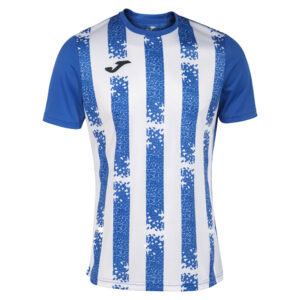 Joma Inter III Striped Short Sleeve Jersey Football Jersey Top