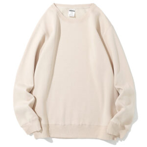 AG文青色系圓領頭笠衛衣