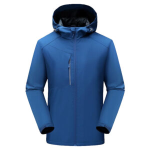 D11單層淨色加厚衝鋒褸外套